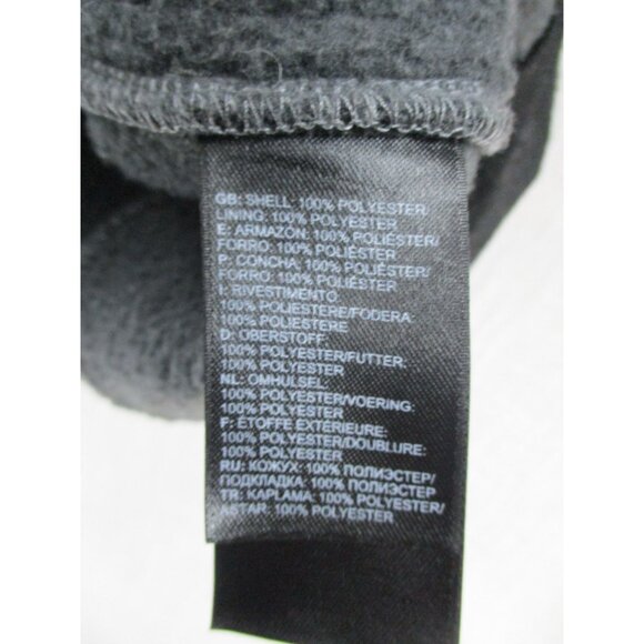 The North Face Womens Full-Zip Heathered Fleece Jacket Size - M Gray Polyester - Picture 6 of 8